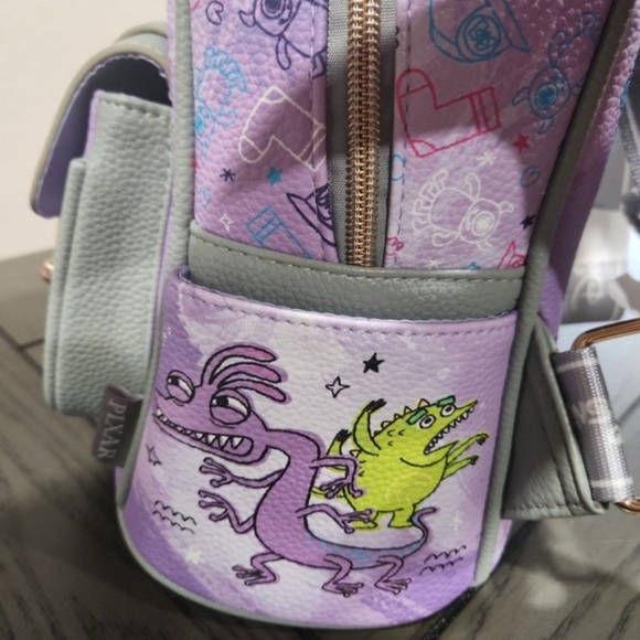 Disney Pixar Monster Inc. Backpack - Picture 4 of 6